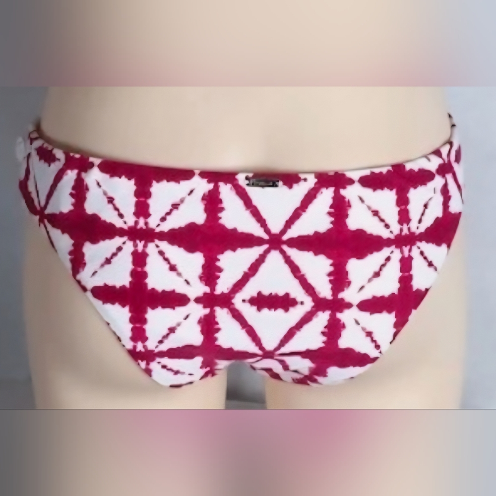 Raisins Dark Red and White Bikini Set NEW with Tags - Picture 7 of 11